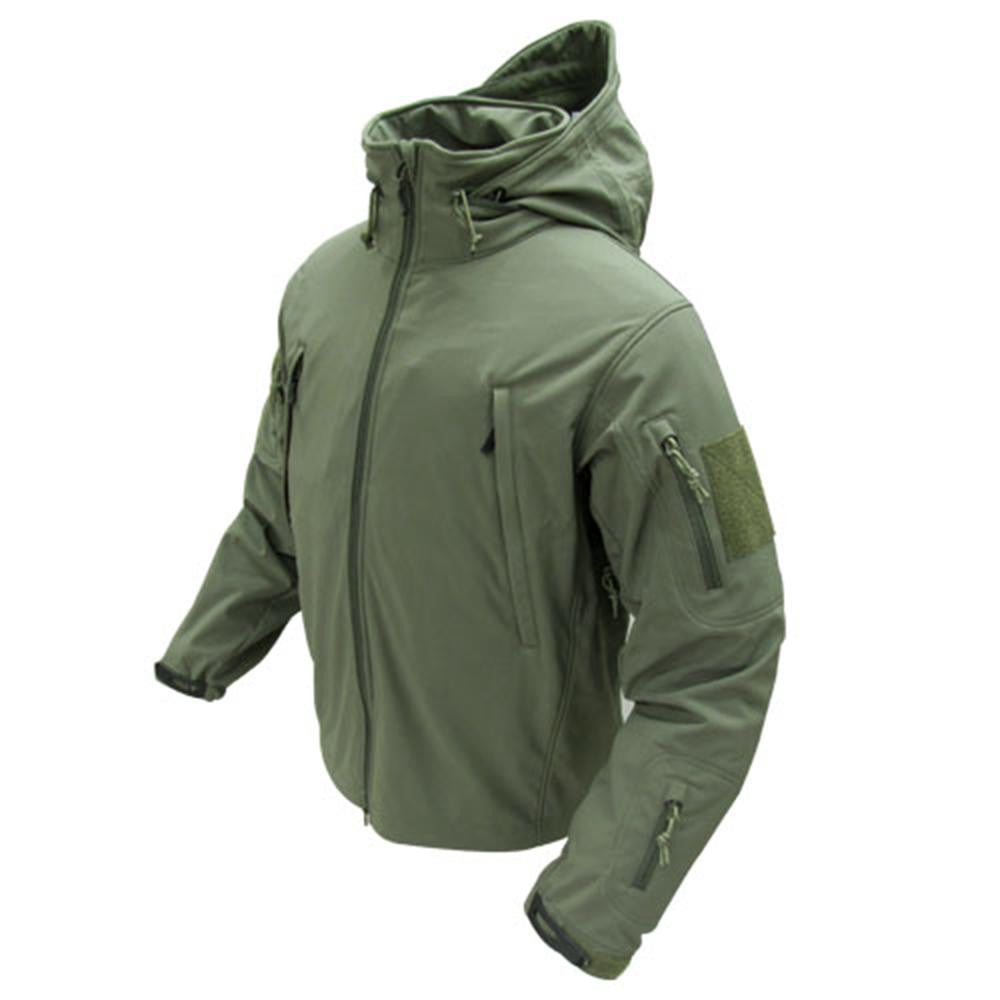 Summit Softshell Jacket Color- OD Green (Large)