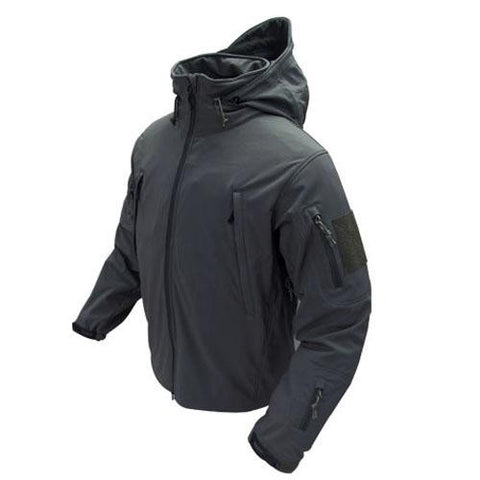 Soft Shell Jacket - Color: Black (Large)