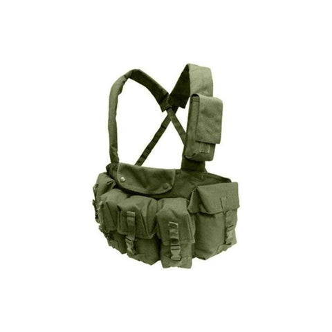 7 Pocket Chest Rig Color- OD Green