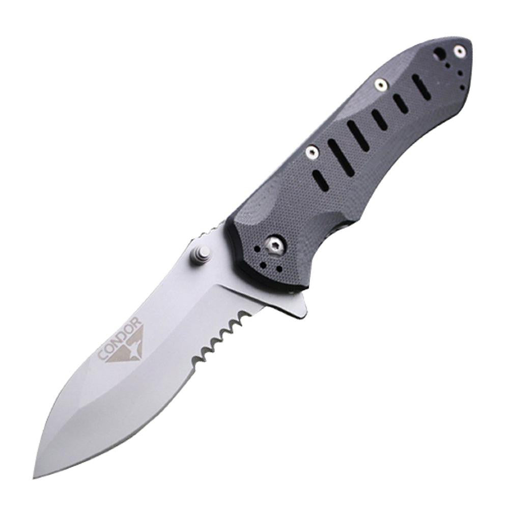 Barracuda Folding Knife (Serrated Edge)