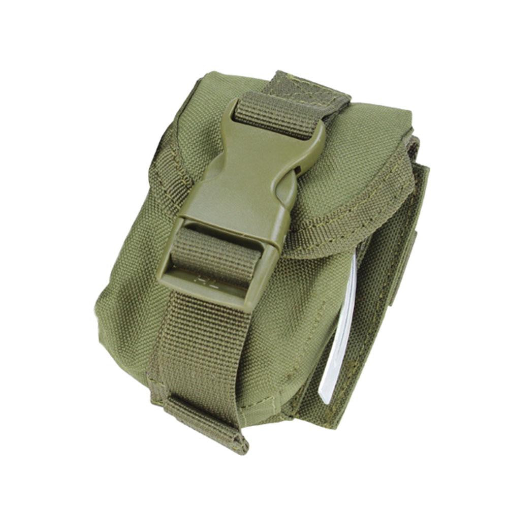 Single Frag Grenade Pouch Color- OD Green