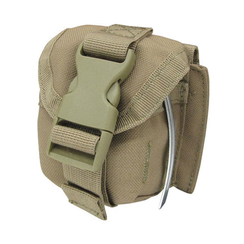 Single Frag Grenade Pouch Color- Tan