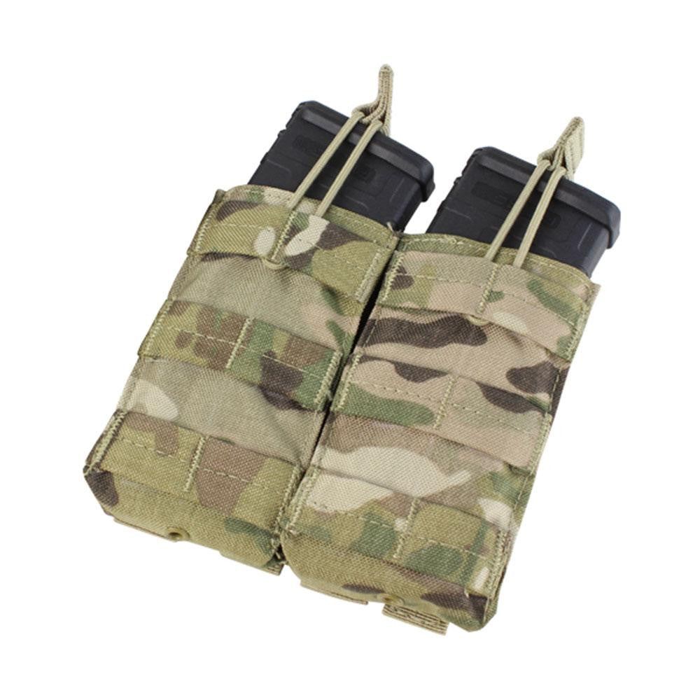 Double M4-M16 Open Top Mag Pouch Color- Multicam