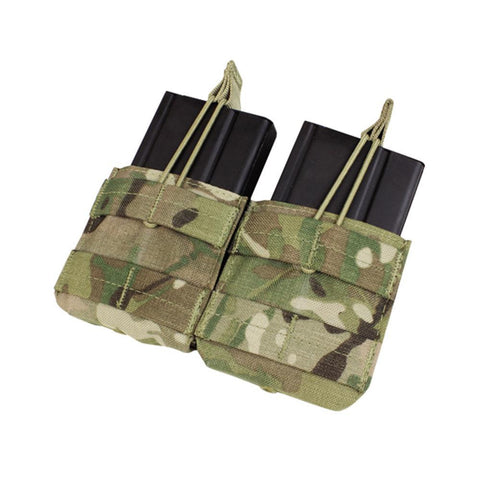 Double M-14 Open Top Mag Pouch Color- Multicam