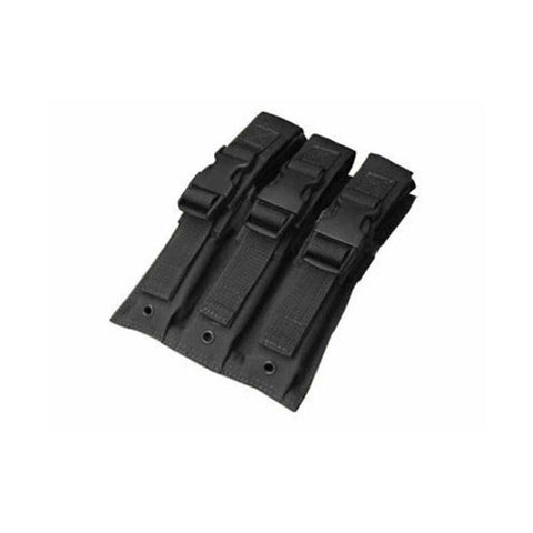 Triple MP5 Mag Pouch Color- Black