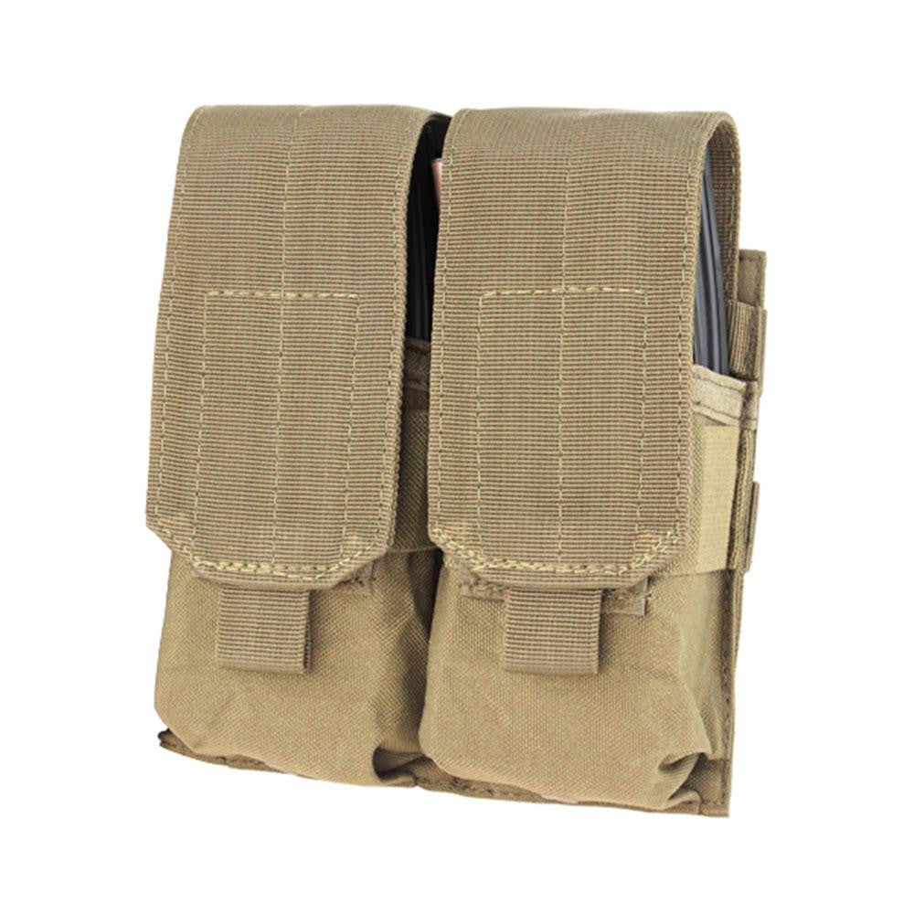 Double M4 Mag Pouch  Color- Tan