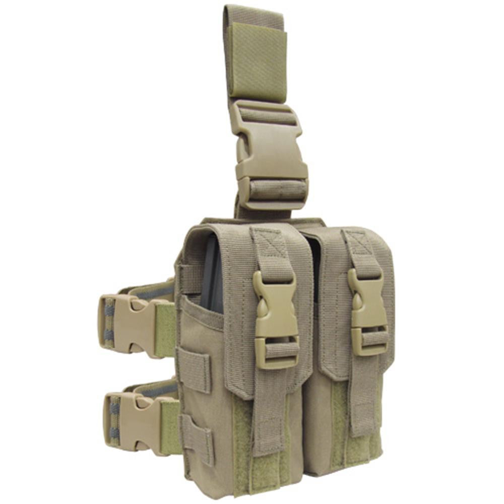 Drop Leg M4 Mag Pouch Color- Tan