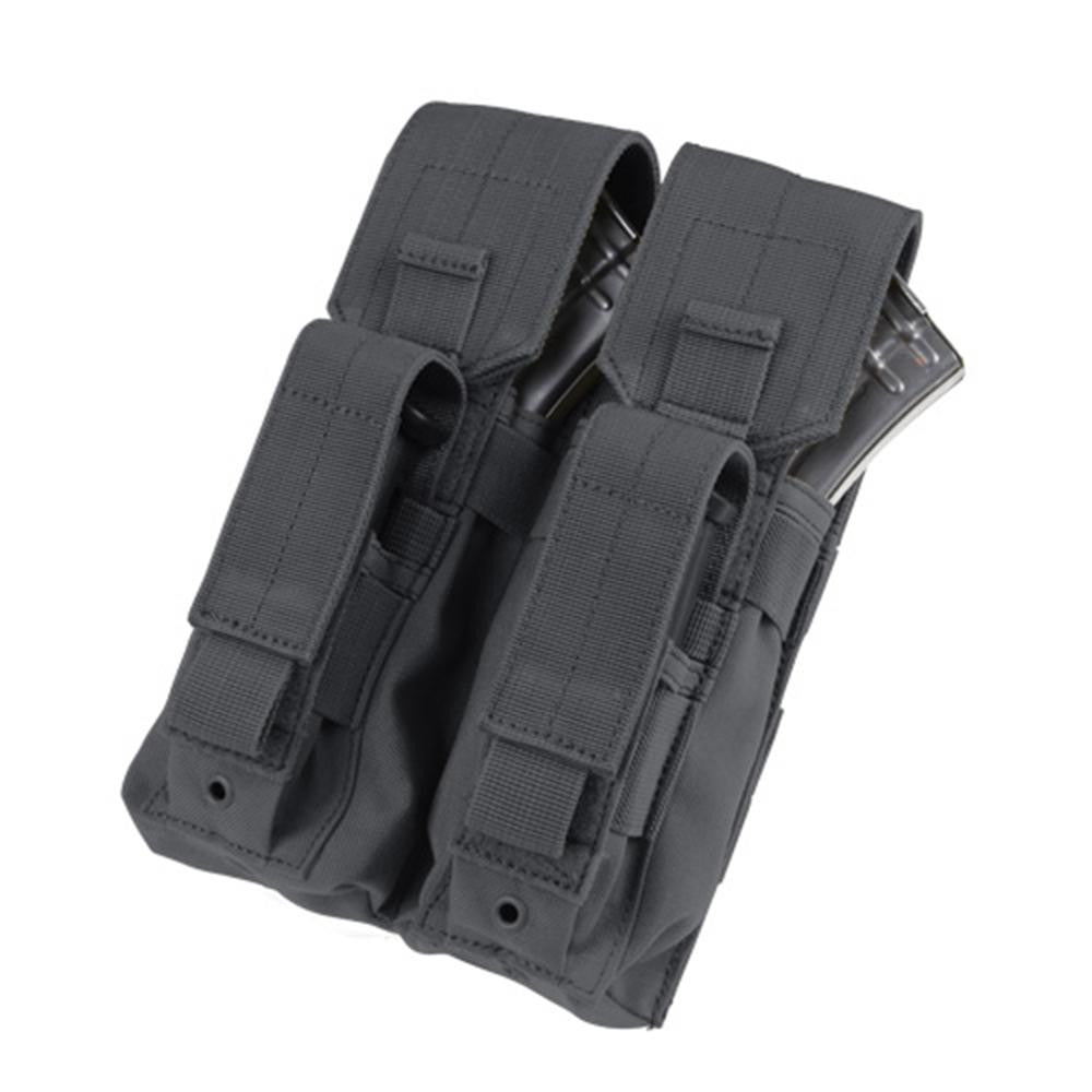 Double AK Kangaroo Pouch Color- Black