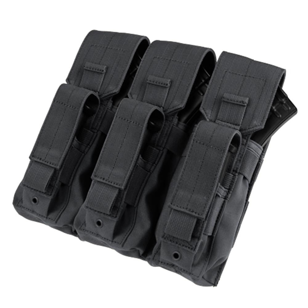 Triple AK Kangaroo Pouch Color- Black