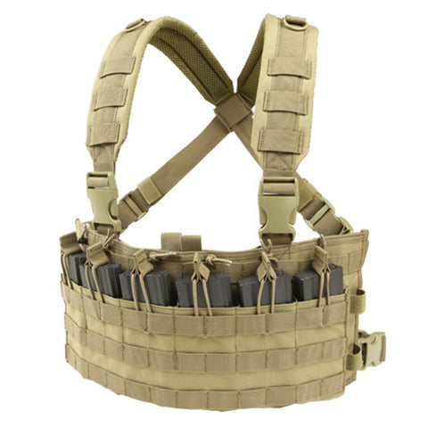 Rapid Assault Chest Rig Color- Tan