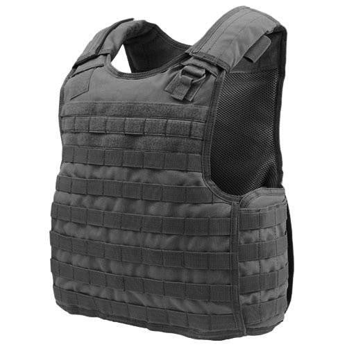 Quick Release Plate Carrier - Color: Black