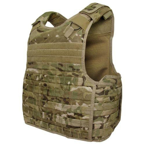 Quick Release Plate Carrier - Color: Multicam