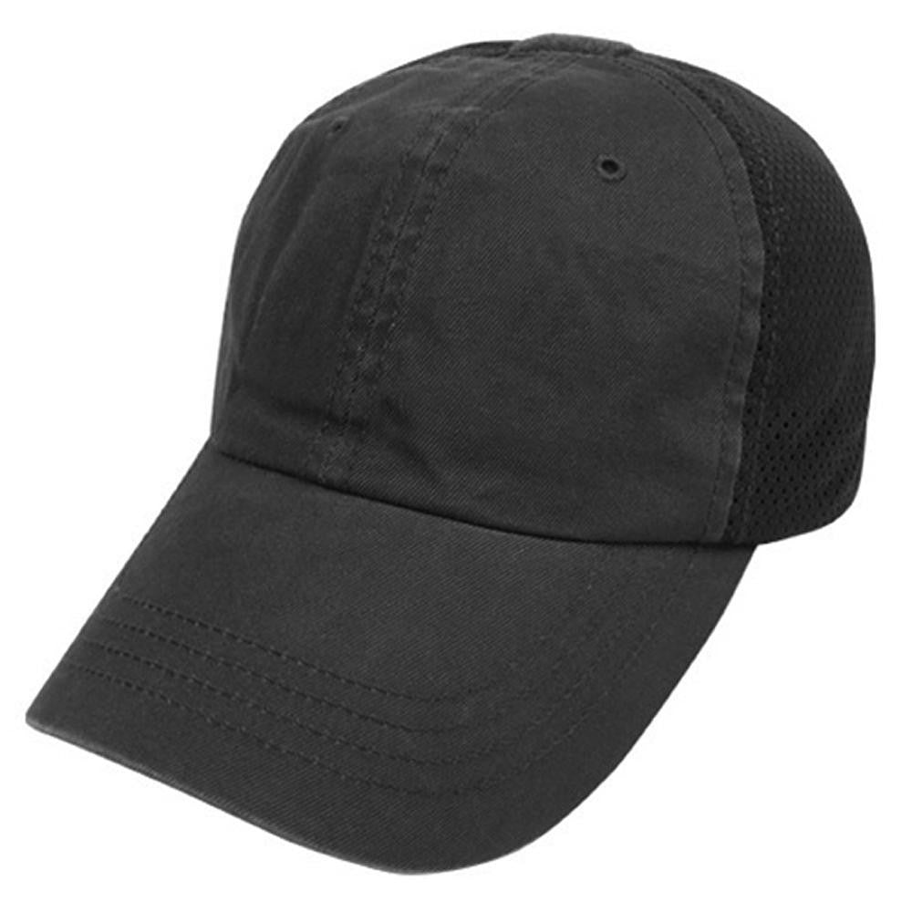 Mesh Tactical Team Cap Color- Black