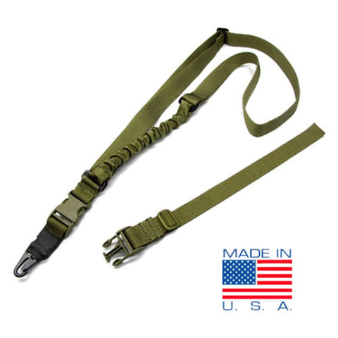 Viper Single Point Bungee Sling Color- OD Green