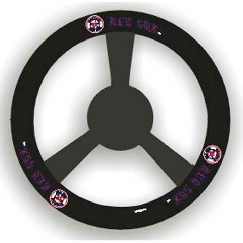 Boston Red Sox MLB Leather Steering Wheel Cover