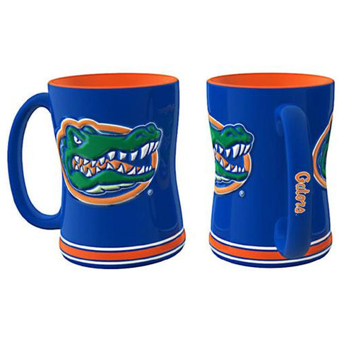 Florida Gators NCAA Coffee Mug - 15oz Sculpted (Single Mug)