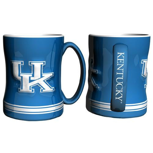 Kentucky Wildcats NCAA Coffee Mug - 15oz Sculpted (Single Mug)