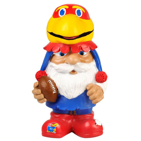 Kansas Jayhawks NCAA Mad Hatter Gnome