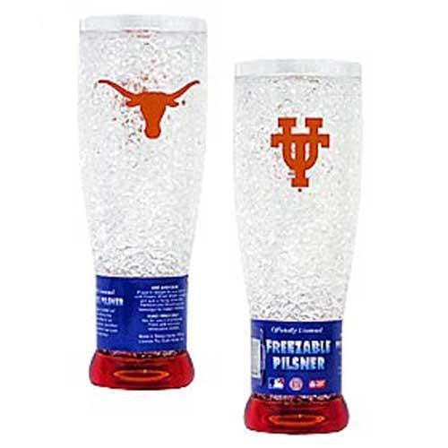 Texas Longhorns NCAA Crystal Pilsner Glass