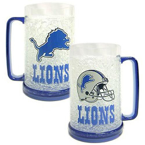 Detroit Lions NFL Crystal Freezer Mug