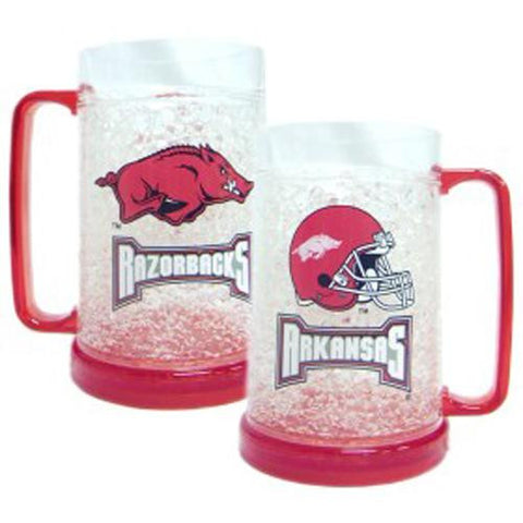 Arkansas Razorbacks NCAA Crystal Freezer Mug