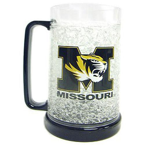 Missouri Tigers NCAA Crystal Freezer Mug