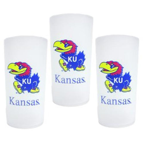 Kansas Jayhawks NCAA 3 Piece Tumbler Set