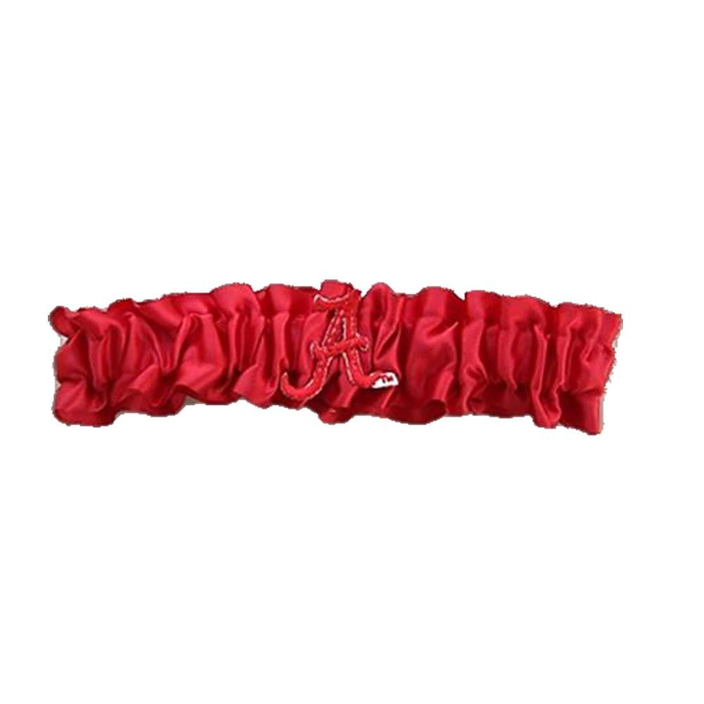 Alabama Crimson Tide NCAA Dainty Satin Garter (Red)