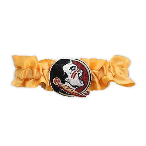 Florida State Seminoles NCAA Satin Garter (Gold)