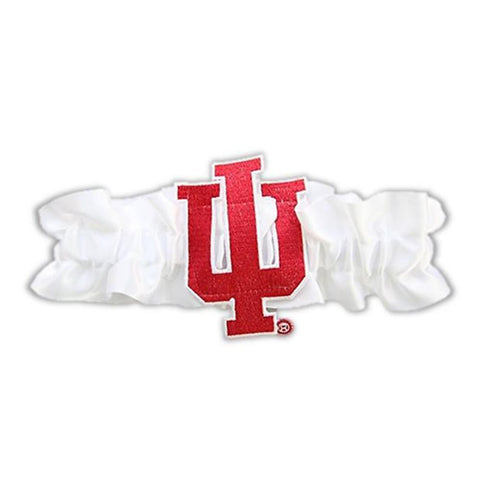 Indiana Hoosiers NCAA Satin Garter (White)