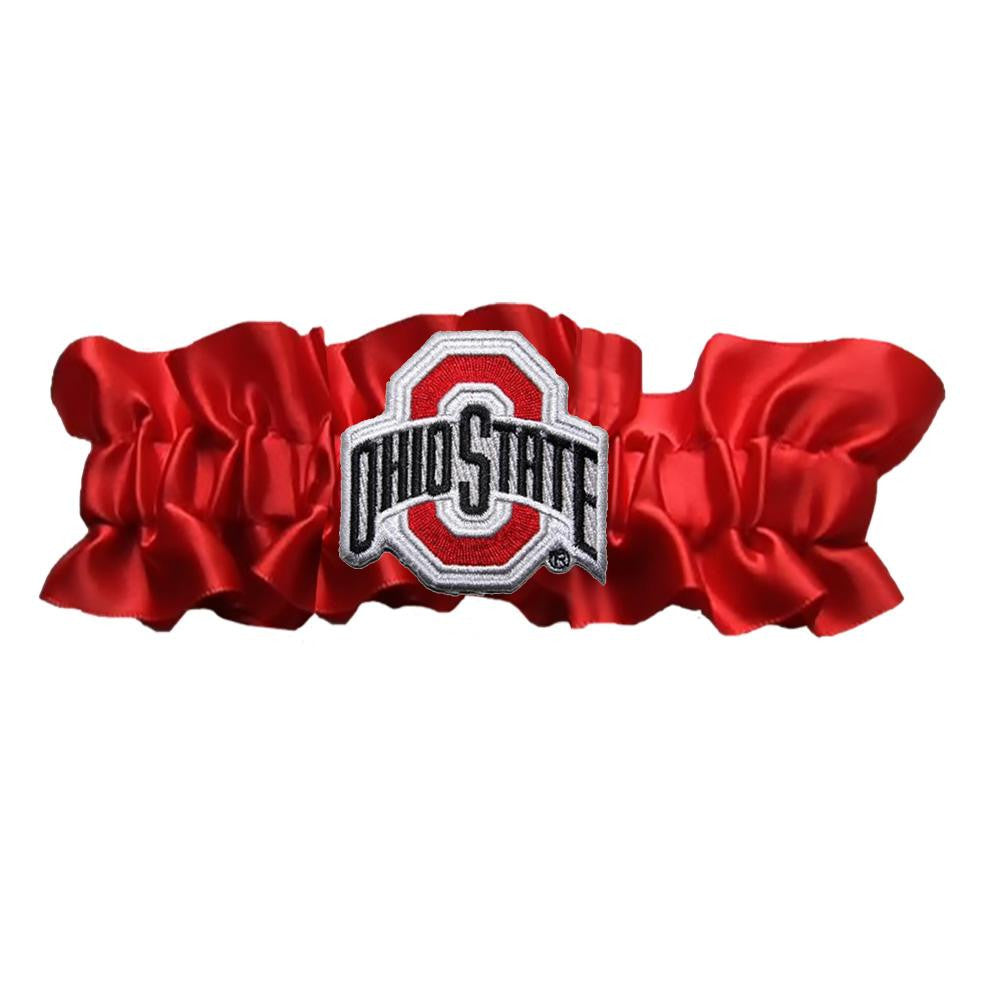 Ohio State Buckeyes NCAA Satin Garter (Red)