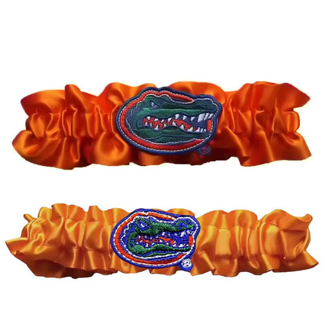 Florida Gators NCAA Garter Set One to Keep One to Throw (Orange-Orange)