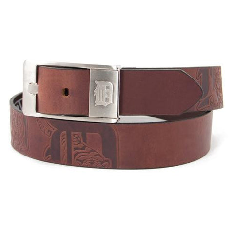 Detroit Tigers MLB Men's Embossed Leather Belt