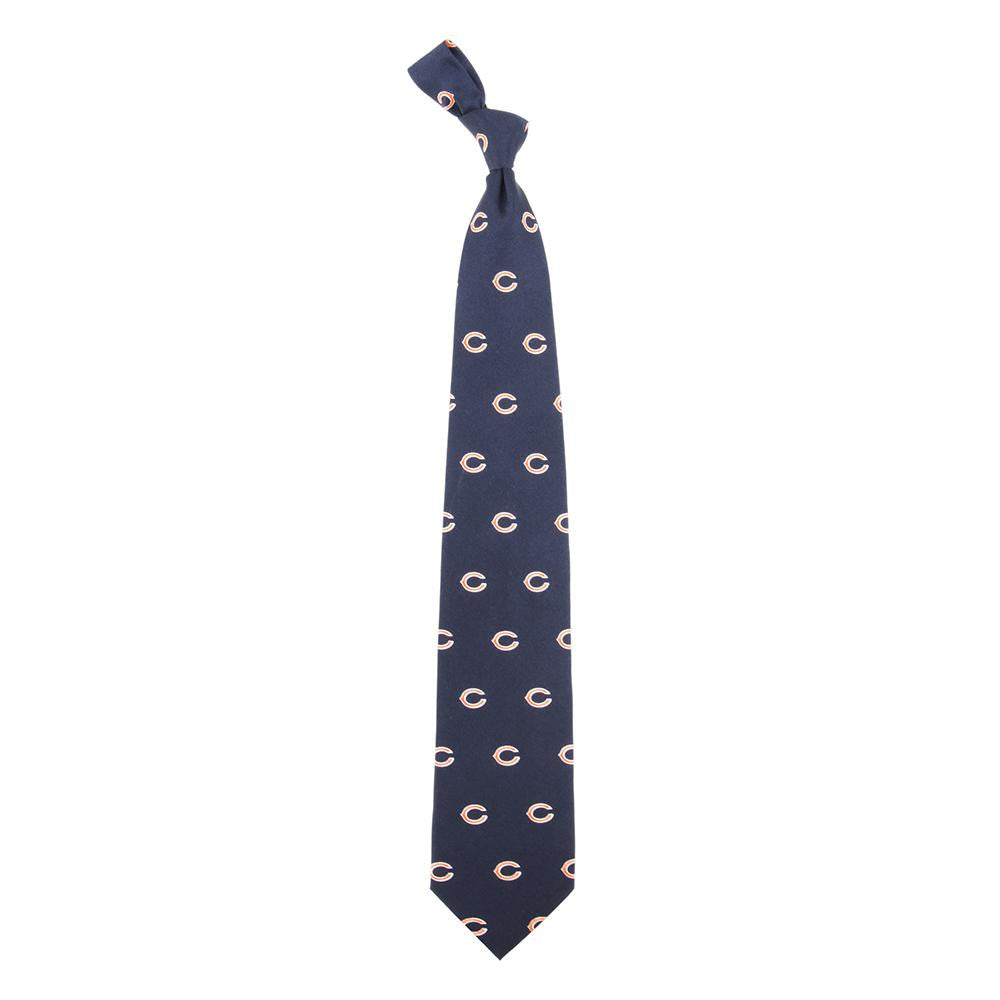 Chicago Bears NFL Prep Mens Silk Tie