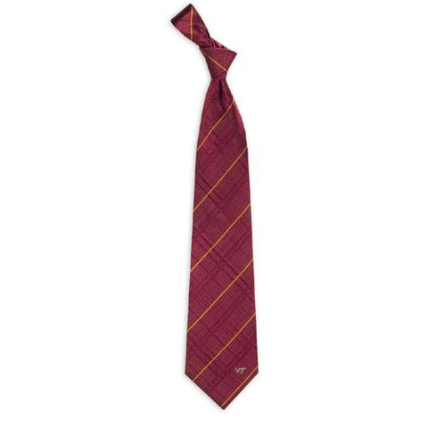 Virginia Tech Hokies NCAA Oxford Woven Mens Tie