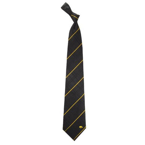 Iowa Hawkeyes NCAA Oxford Woven Mens Tie