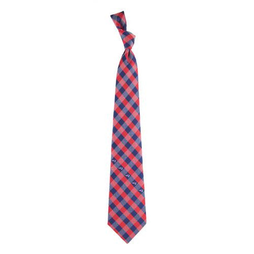 New England Patriots NFL Check Poly Necktie