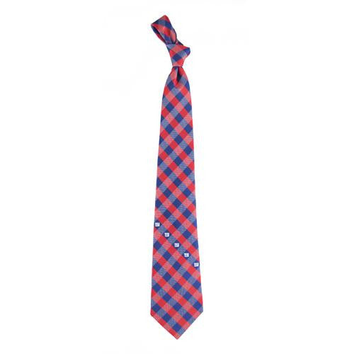 New York Giants NFL Check Poly Necktie