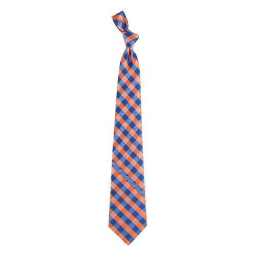 Florida Gators NCAA Check Poly Necktie