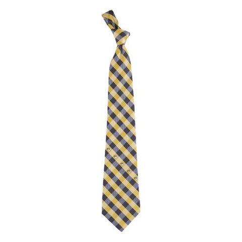 Missouri Tigers NCAA Check Poly Necktie