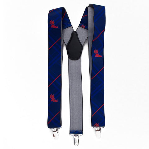 Mississippi Rebels NCAA Oxford Mens Suspenders