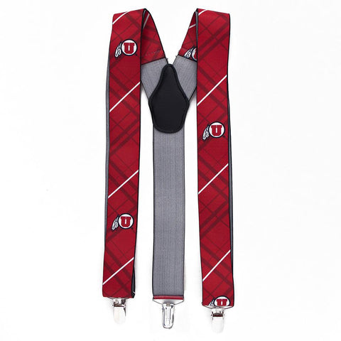 Utah Utes NCAA Oxford Mens Suspenders