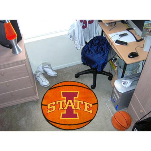 Iowa State Cyclones NCAA Basketball Round Floor Mat (29)