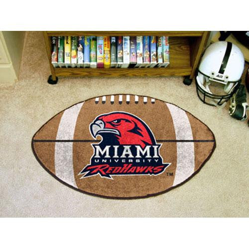 Miami Ohio Redhawks NCAA Football Floor Mat (22x35)