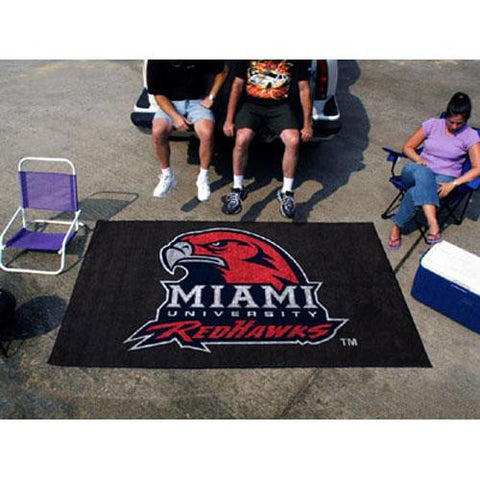 Miami Ohio Redhawks NCAA Ulti-Mat Floor Mat (5x8')