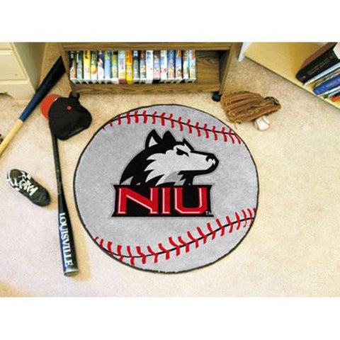 Northern Illinois Huskies NCAA Baseball Round Floor Mat (29)