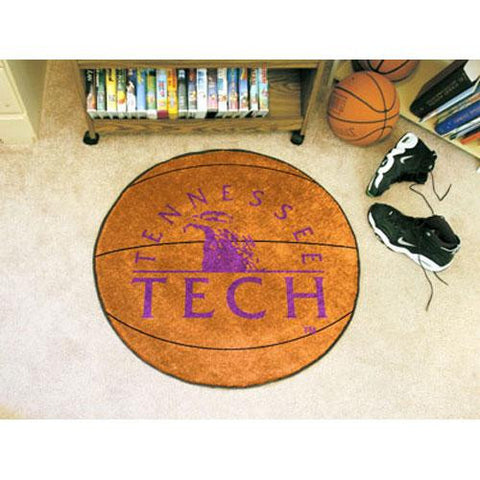 Tennessee Tech Golden Eagles NCAA Basketball Round Floor Mat (29)