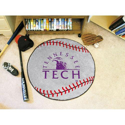 Tennessee Tech Golden Eagles NCAA Baseball Round Floor Mat (29)