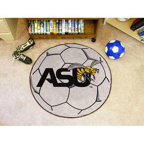 Alabama State Hornets NCAA Soccer Ball Round Floor Mat (29)