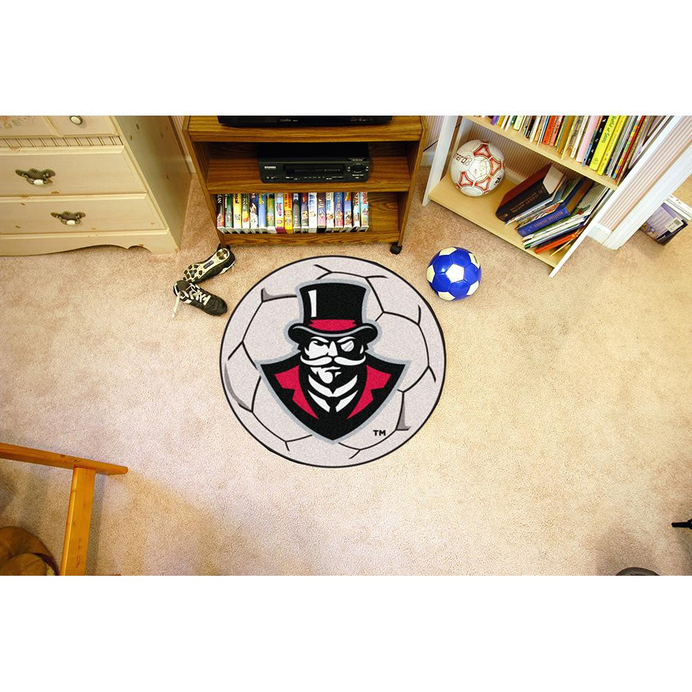 Austin Peay Governors NCAA Soccer Ball Round Floor Mat (29)